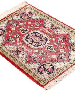 Qom Persian Rug 75 × 61 cm, silk, hand-knotted — view 4