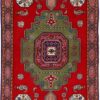 Qom Persian Rug 124 × 83 cm, wool & silk, hand-knotted
