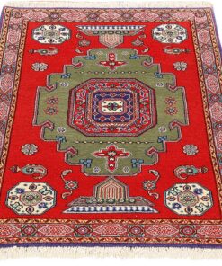 Qom Persian Rug 124 × 83 cm, wool & silk, hand-knotted — view 2