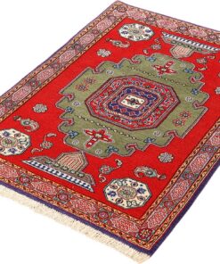 Qom Persian Rug 124 × 83 cm, wool & silk, hand-knotted — view 3